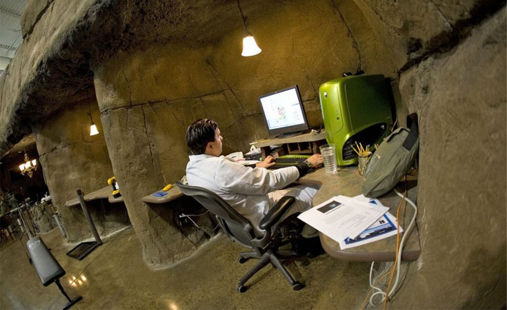 Офис в пещере