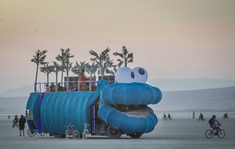 Фантастическая архитектура на Burning Man 2017