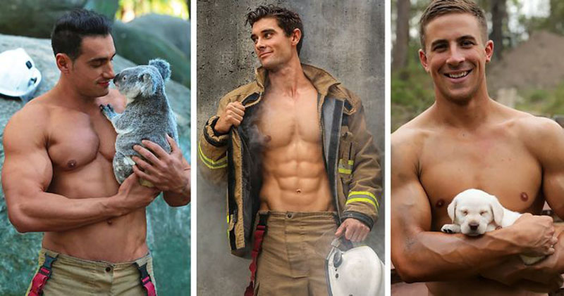 Фотографии из 2018 Australian Firefighters Calendar